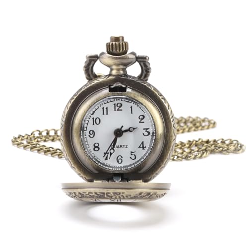 Imagen de Reloj de bolsillo vintage con cadena para hombre
