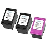 SE ADAPTA A SU IMPRESORA: Compatible con cartuchos de tinta HP 304 o HP 304XL, para AMP 130, HP Deskjet 2622, 2630, 2632, 2633, 2634, 3720, 3730, 3733, 3735, 3750, 3760, 3762, 3764, HP Envy 5010, 5020, 5030, 5032, 5050