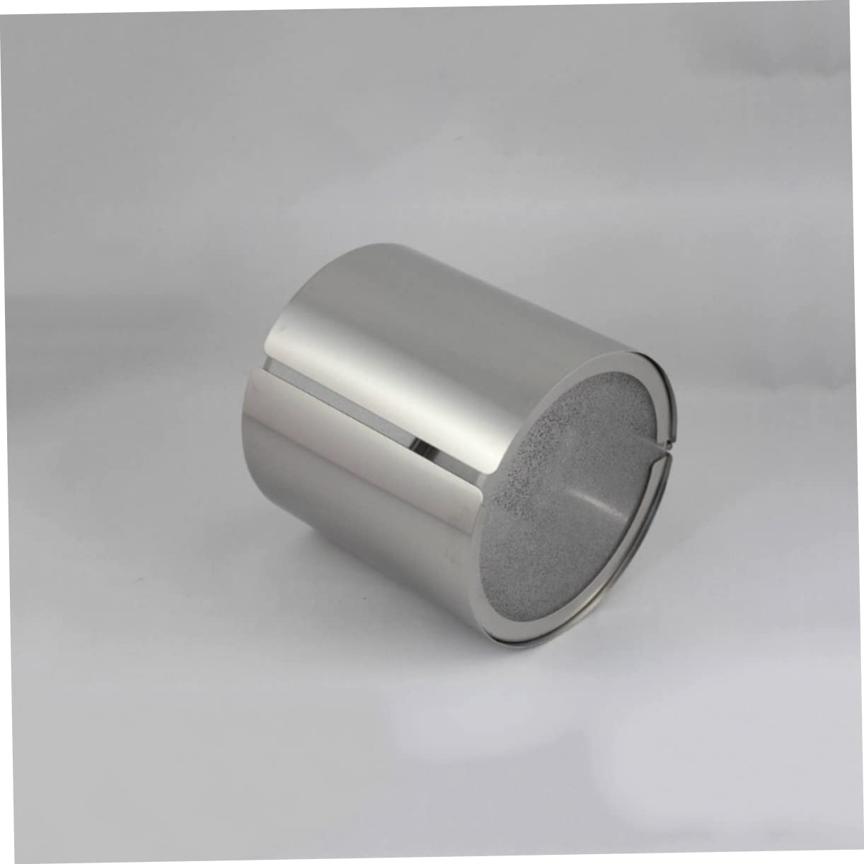 Porta Rotolo da Muro in Acciaio Inox Rotondo Argento