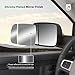 YHTAUTO Power Heated Towing Mirrors Fits Dodge 2002-2008 Ram 1500, 2003-2009 Ram 2500/3500 with Power Lens Adjusted, Turn Signal & Puddle Light, Flip Up Telescope Pickup Chrome Car Mirror Pair