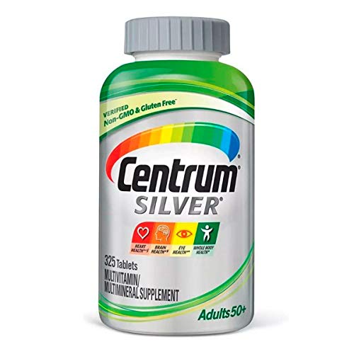 Multivitamínico Centrum Silver adultos 50+ 325 comprimidos