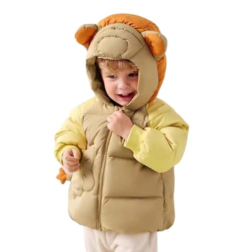 Doudoune manteau bebe 0-3 mois chaud avec polaire et gants amovibles pour l'extérieur