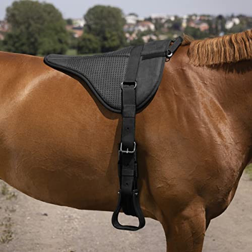  Equithème Bareback Pad Norton Black in Size: Full (EU). - Nero - Full