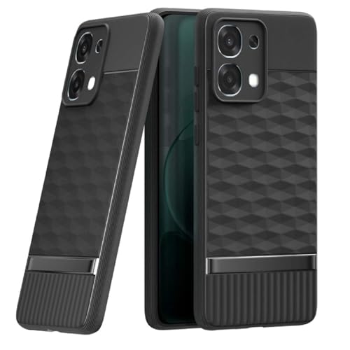 Image of Shockproof Case for Oppo F31 5G | Full Camera Protection | TPU Flexible Back Cover for Oppo F31 5G (Matte Black)