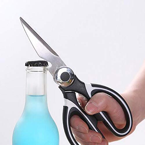 Baoblaze 8inch Cozinha Tesoura Tesoura Para Frango Ervas Ervas De Aço Inoxidável