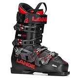 All Mountain Piste Skischuh Lange RX 100 Skischuhe, Erwachsene, Unisex, Schwarz/Rot, 265
