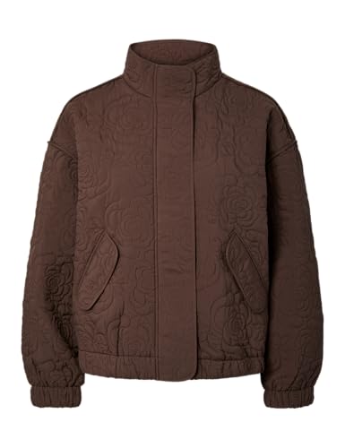 Chaqueta acolchada YAS Yasfipura para mujer en color negro de manga larga casual