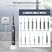 für Oral B Ladegerät, Elektrische Zahnbürste Ladestation für Braun Oral B iO6, iO5, iO4, iO3, Genius X, Pro 3000, Vitality Pro, Pro 3500, Pro 2500, Pro 1000, Kids, Type 3757 Charger Ladekabel 1,2M