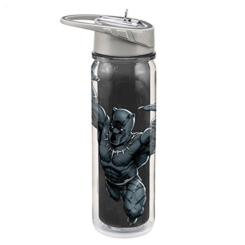 Vandor Marvel Black Panther Tritan Water Bottle