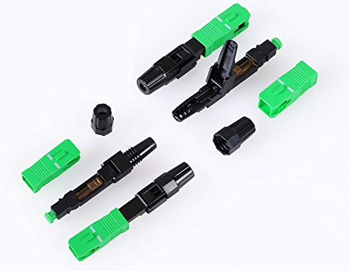Elfcam - Elfcam® - Connecteur Rapide Fibre Optique SC/APC Simplex Monomode (SM), Lot de 1