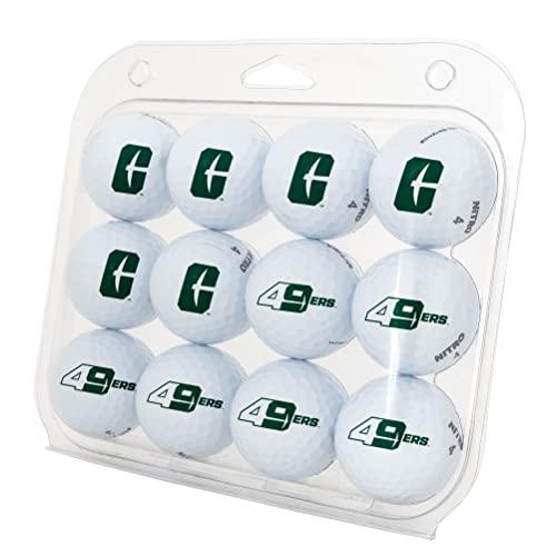 UNC Charlotte 49ers Golf Balls 12 Pack