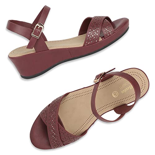 Image of Bata Comfit Women's Wedge heel Sandal