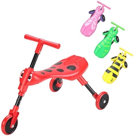 Scuttlebug 3-Wheel Foldable Ride-On Tricycle for 1-3 Year Old Boy...