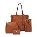 Imagen de bolso Mujer bolso Mujer bolso Negros bolso Con Compartimentos Deporte Piel Grandes Elegante Hombro Bolsa Pequeño De Profesor Fashion Marron Mini Bandolera Grande Xl Universidad Acolchado Instituto