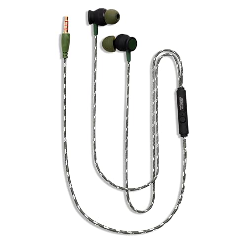 Image of Noise 3.5mm Wired Earphone with Powerful HD Mic for Clear Sound, in-Line Volume Controller & Noise Cancellation Compatible with only 3.5mm Jacks in Mobiles- Green