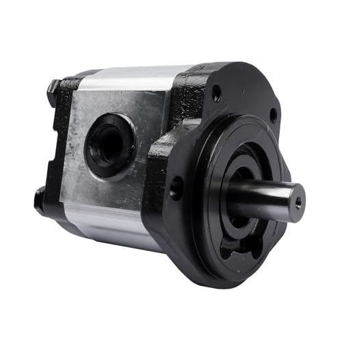 Image of Hydraulic Gear Pump 2-9 GPM 3 /4 inch Keyed Shaft CID 0.61 CW Right SAE A-2 Bolts Cast Iron Flange HGP CI34K-A02-061R
