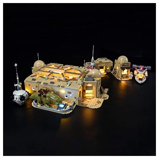 BRIKSMAX Kit de iluminación LED para Lego Star Wars Mos Eisley Cantina, complemento de Juego de Luces LED para Lego Set 75290 (no Incluye Modelo Lego)