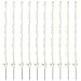 Price comparison product image 10 x 4ft Tall White Electric Temporary Fencing Fence Plastic Poly Posts Horse Paddock Stakes Poles