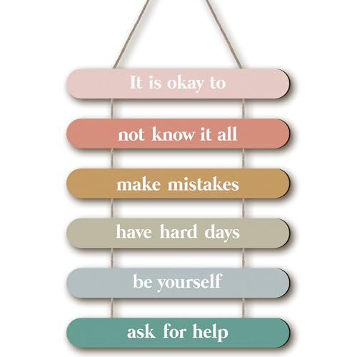 Yousoontic Boho Classroom Decor It Is Okay to Be Yourself