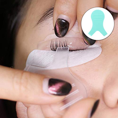 Lurrose 30PCS Y Forma Escova de Cílios Lash Perm Elevador Ferramentas de Pincel de Silicone Escova E