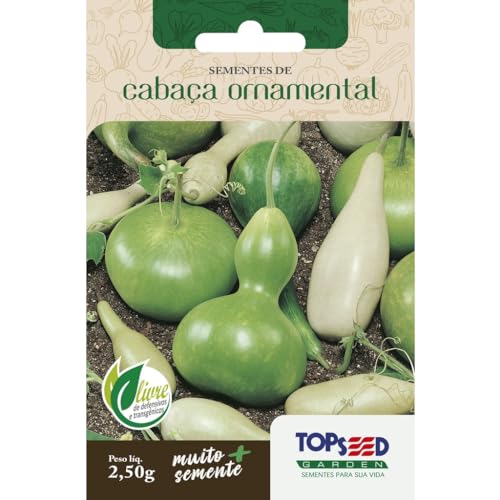 Sementes de Cabaça Ornamental Artesanato 2,50 gramas