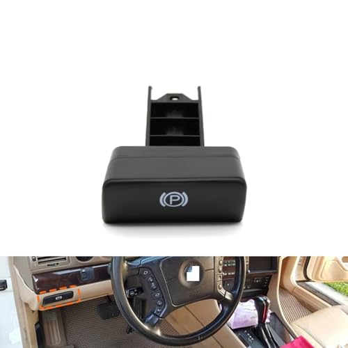 Botón de freno de mano Serie 7 E38 control de estacionamiento suave y preciso LHD 6