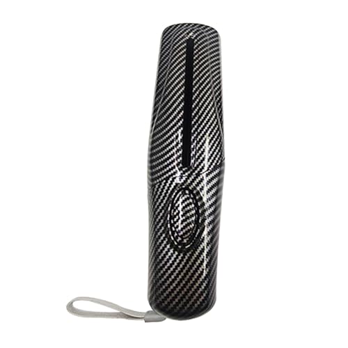 FashionCha Mini Trituradora de Recicladora Manual Compacta de PP Ligero Funcional para Cortar Papel Facturas Recibos en Casa Oficina Escuela, Color de Fibra de Carbono