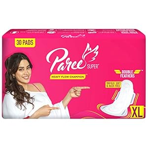 Paree Super Soft Sanitary Pads for Women – XL (30 Pads)
