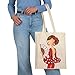 IllustrArte Bolsa Tote Cádiz Diseño Flamenca Imagen de IllustrArte Bolsa Tote Cádiz Diseño Flamenca