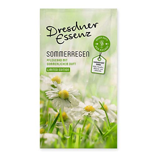 'Confezione da Dresdner Essenza Cura Bad Wellness Bad Estate pioggia 5 X 60 G, Bade supplementare per il bagnetto, Polvere, Sali Da Bagno, cura del corpo