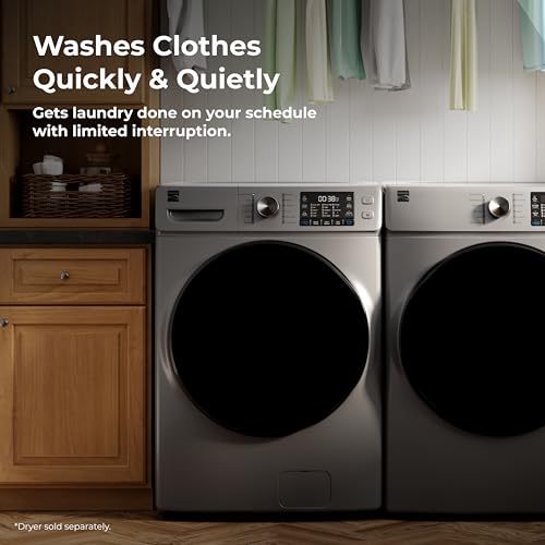 image for Kenmore 4.5 cu. ft. Front Load Washer with Stain Removing Steam Treatm