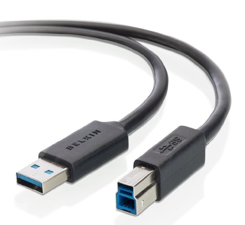 Belkin Superspeed Usb 3.0 Cable, Black, 10 Feet #TOP22