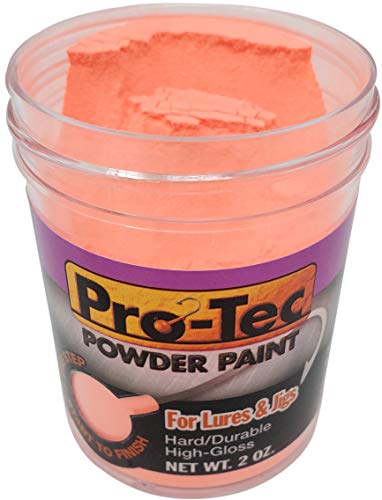 Pro-Tec Powder Paint for Jigs and Lures, Jig Head Fishing Paint