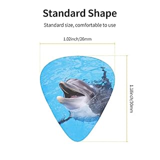 Médiators Guitare Pack de 12 Médiators Dauphins Pour Guitare Électrique Guitare Acoustique Diverses Guitares - Les Beatles, Paul McCartney, John Lennon, RIngo Starr, George Harrison Médiators Guitare Pack de 12 Médiators Dauphins Pour Guitare Électrique Guitare Acoustique Diverses Guitares – Image 3