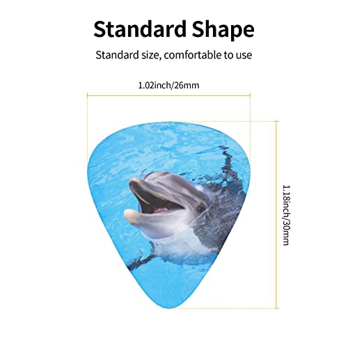 Médiators Guitare Pack de 12 Médiators Dauphins Pour Guitare Électrique Guitare Acoustique Diverses Guitares - Les Beatles, Paul McCartney, John Lennon, RIngo Starr, George Harrison Médiators Guitare Pack de 12 Médiators Dauphins Pour Guitare Électrique Guitare Acoustique Diverses Guitares – Image 4
