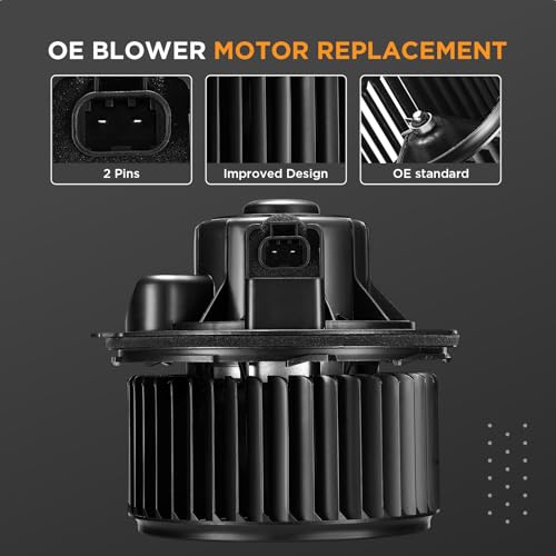 Image of HVAC Blower Motor 700191 Compatible with Chevy Silverado Avalanche Compatible with GMC Sierra 1500 Yukon XL Heater Blower for 700101, 75748, PM2728, 89019320 A /C Blower Motor Assembly