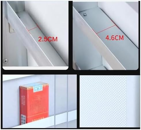 Retail Display Storage Rack for Cigarettes, Wall Mounted Shelves with Lock, Space-Saving Supermarket and Convenience Store Display Unit, Automatic Cigarette Shelf Organizer image 4