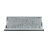 easyPART Kompatibel/Ersatz für BOSCH 00291063 Metallgitterfilter Fettfilter rechteckig Metall mit Griffleiste 490x200mm Dunstabzugshaube Siemens Gaggenau 291063 ah dh auch Miele dh dwf