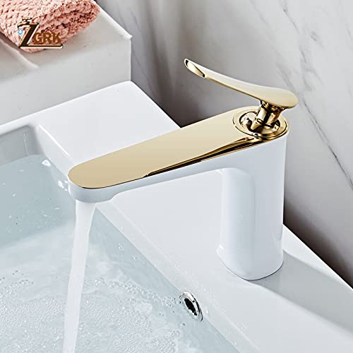 Mitigeur de lavabo monotrou en laiton pour éviter les éclaboussures