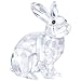 Swarovski Crystal Adorable Sitting Rabbit Easter Bunny Figurine New for 2017 #5266232