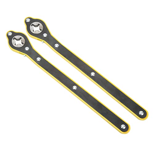 Llave de Trinquete para Gato de Coche, 1 Par de 13,4 Pulgadas Llave de Trinquete para Gato de Coche Herramienta de Reparación de Llave de Tuerca de Rueda de Neumático de Ahorro de Trabajo para Camión Cover