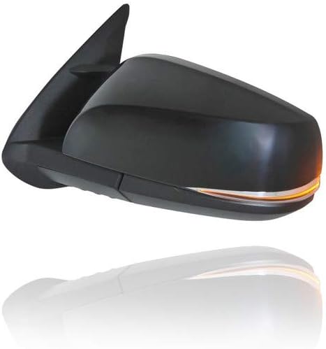 Door Mirror - Pacific Best Inc. Fit/For 16-22 Toyota Tacoma-TRD Sport/Offroad - Electric, Heated, Signal, Without Blind Spot Monitor, Primed - Left Hand - Driver - 8794004240