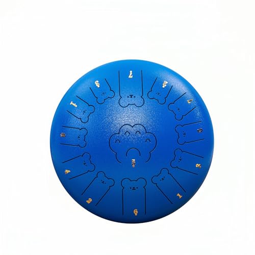 Tambor de Lengüeta de Acero 13 Pulgadas Azul 13 Notas miniatura 1