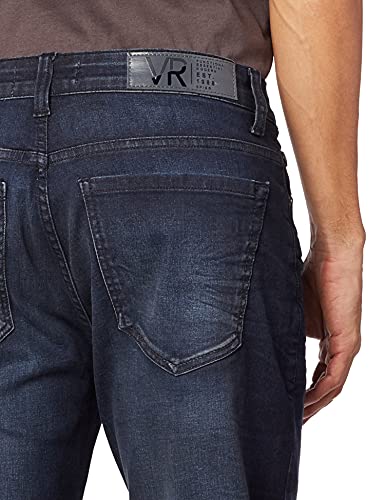 Calça Jeans Slim Hi Comfort, VR, Masculino, Azul Marinho, 44