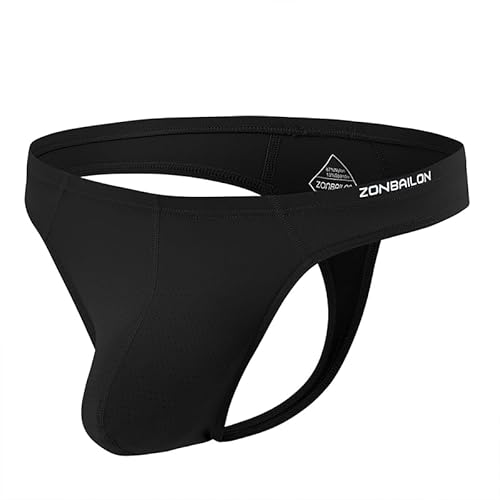 YAHWULAI Herren String Schwarz