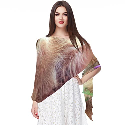Foulard en mousseline de soie chat multicolore pour femme | Accessoire de mode élégant