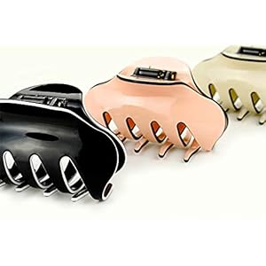 Stijlvol Haarklem 8 cm (Sierklem) in geschenkdoos (poeder-roze)