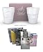 Produktbild FIFTYEIGHT PRODUCTS Becher Set 1 + Servietten, 350 ml, GRUMMELIG+VERSCHMITZT