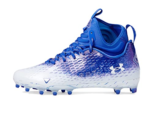 Under Armour Men's Sportlight Lux MC 2.0 Football Cleat, (400) Team Royal/White/White, 9 by Under Armour - Image 4
