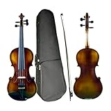 Fowler Instruments Viola 14" Elizabeth Thyme Advance – Viola artesanal para estudiantes, funda y arco incluidos